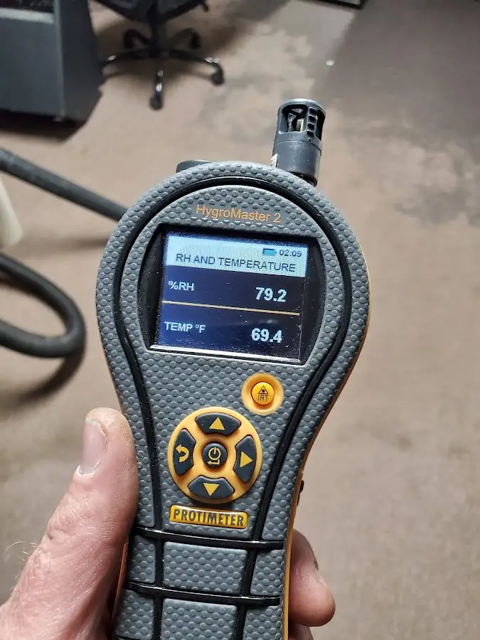Moisture meter humidity assessment for Mold Remediation & Removal in Lake Holiday